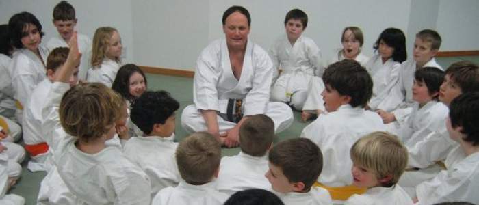 Sensei Best Talk to kids at Best Martial Arts Institute Eugene